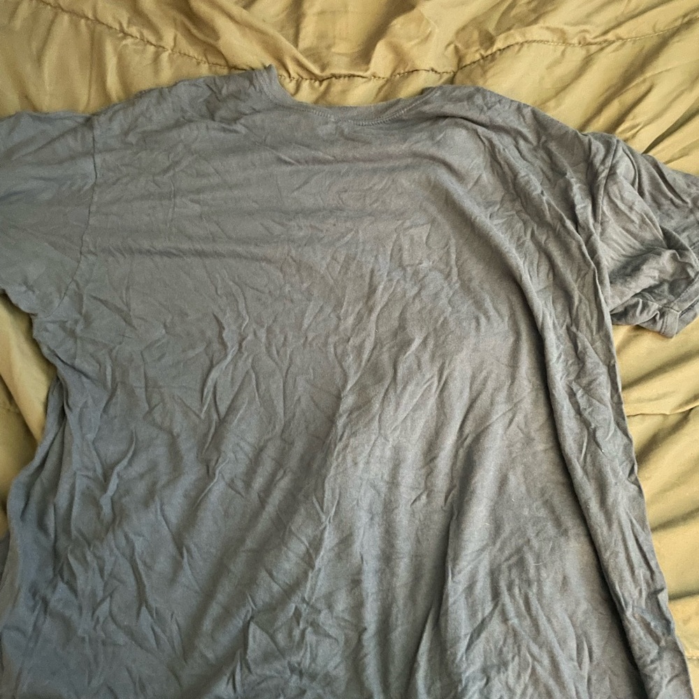 blue t-shirt!